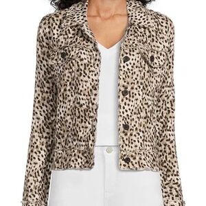 NWOT Tommy Bahama Linen Leopard Jacket Size Small